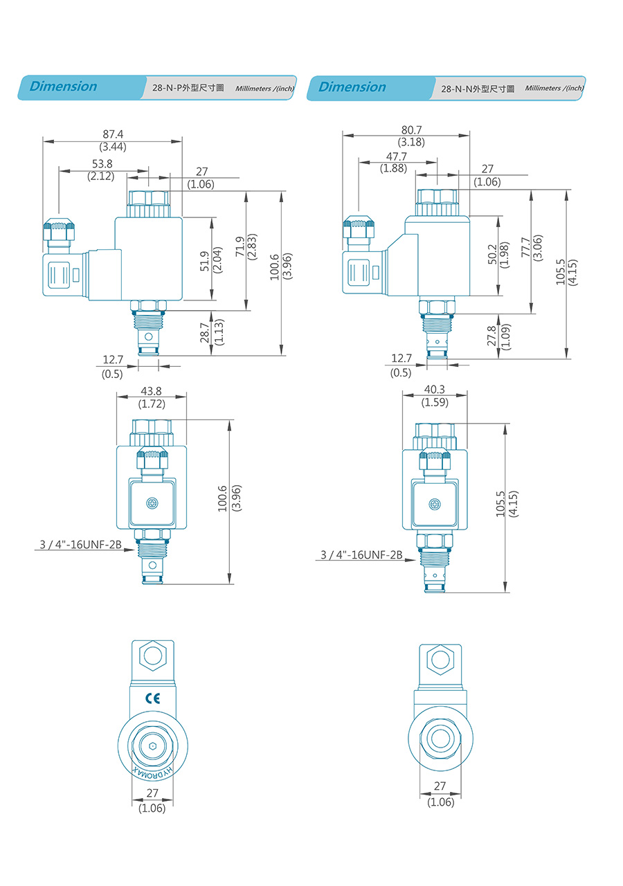 Van Hydromax V2570-28-S-N-D24-DG-25