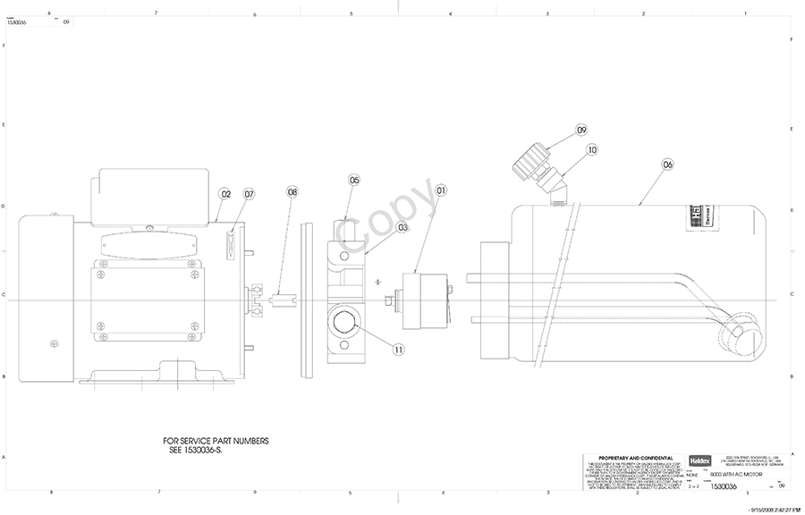 Bộ nguồn thuỷ lực Haldex
