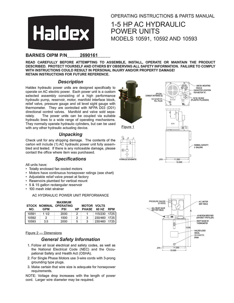 Trạm nguồn thuỷ lực Haldex