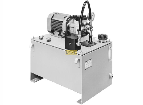 Yuken hydraulics power unit with piston pump