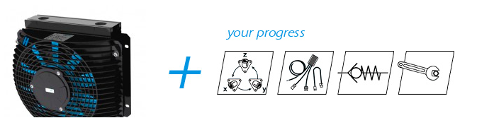 Bộ giải nhiệt dầu thuỷ lực ASA