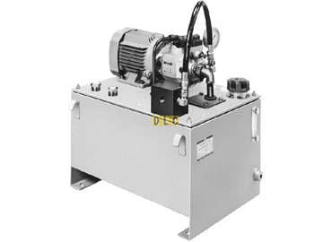 Yuken hydraulics power unit with piston pump